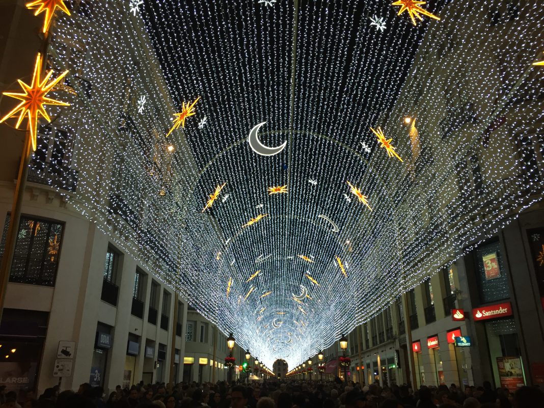 The 2015 Christmas Lights in Malaga | Look at out World