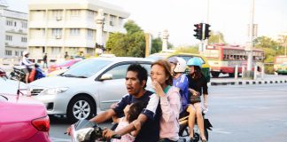 A little bit about chaos: traffic in Bangkok